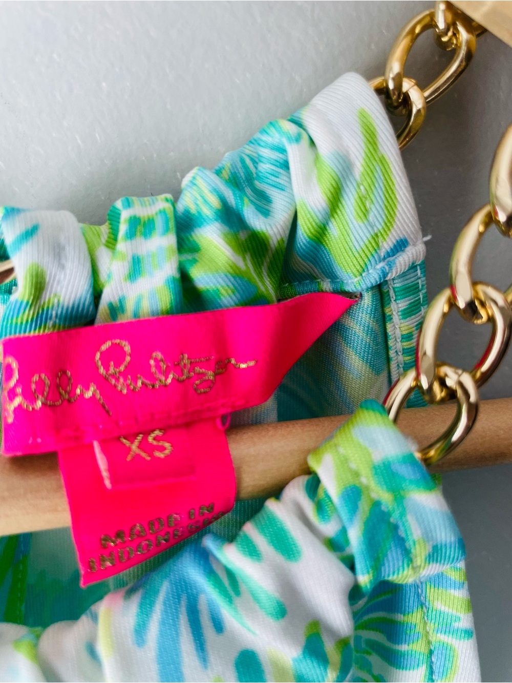 Lilly Pulitzer Gold Chain Tank - Picture 6 of 7